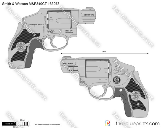 Smith & Wesson M&P340CT 163073