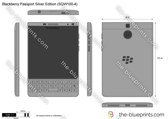 Blackberry Passport Silver Edition (SQW100-4)