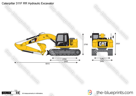Caterpillar 311F RR Hydraulic Excavator