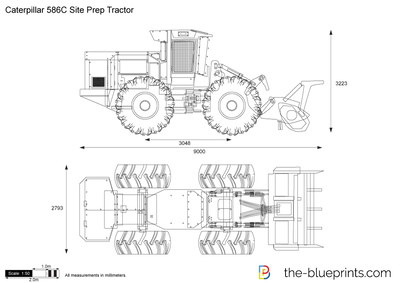 Caterpillar 586C Site Prep Tractor