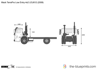 Mack TerraPro Low Entry 4x2 LEU612 (2008)
