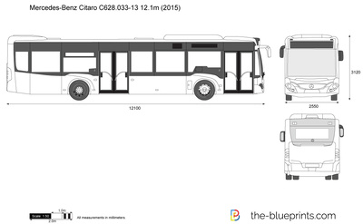 Mercedes-Benz Citaro C628.033-13 12.1m (2015)