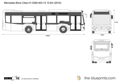 Mercedes-Benz Citaro K C628.403-13 10.6m (2015)