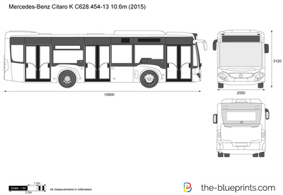 Mercedes-Benz Citaro K C628.454-13 10.6m (2015)