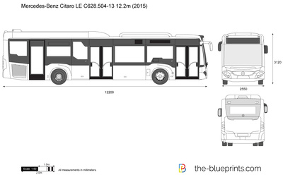 Mercedes-Benz Citaro LE C628.504-13 12.2m (2015)