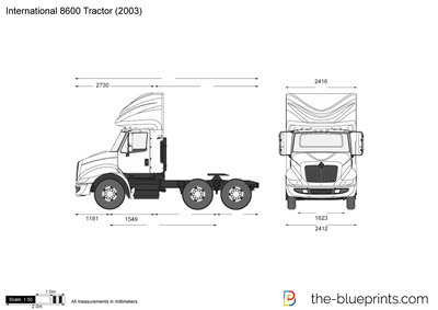 International 8600 Tractor (2003)