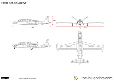 Fouga CM.175 Zephyr
