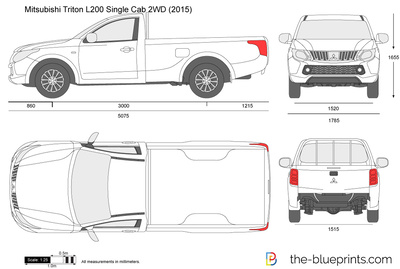 Mitsubishi L200 Single Cab 2WD (2015)