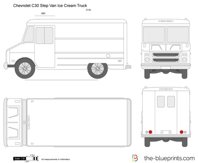 Chevrolet C30 Step Van Ice Cream Truck