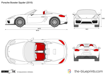 Porsche Boxster Spyder 981 (2015)