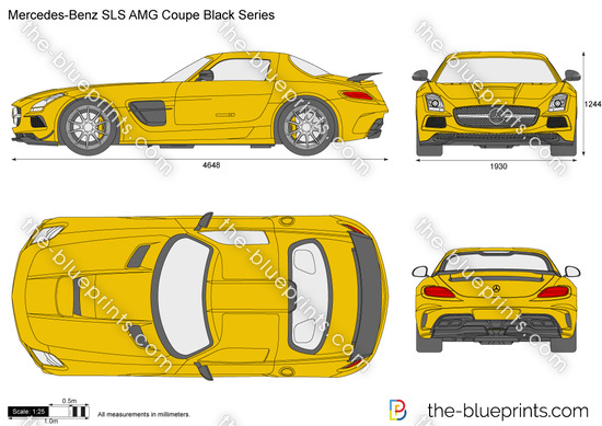 Mercedes-Benz SLS AMG Coupe Black Series C197