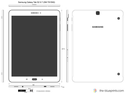 Samsung Galaxy Tab S2 9.7 (SM-T815N0)