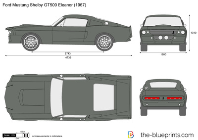 Ford Mustang Shelby GT500 Eleanor (1967)