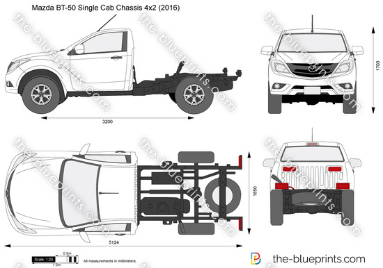 Mazda BT-50 Single Cab Chassis 4x2