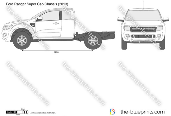 Ford Ranger Super Cab Chassis