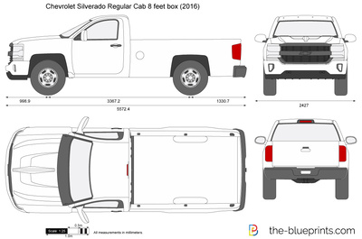 Chevrolet Silverado Regular Cab 8 feet box