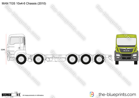 MAN TGS 10x4-6 Chassis