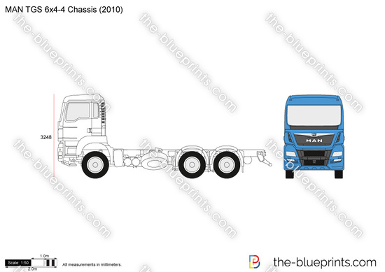 MAN TGS 6x4-4 Chassis
