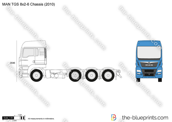 MAN TGS 8x2-6 Chassis