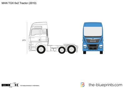 MAN TGX 6x2 Tractor