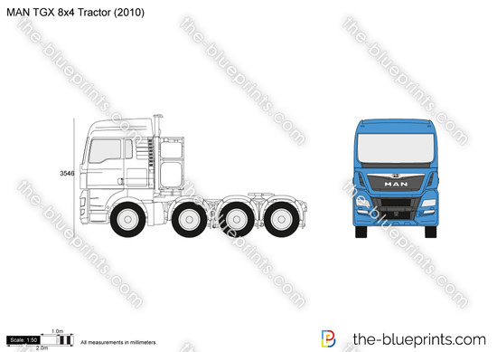 MAN TGX 8x4 Tractor