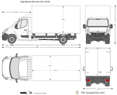 Opel Movano Box Van L3H1