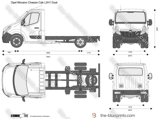 Opel Movano Chassis Cab L2H1 Dual