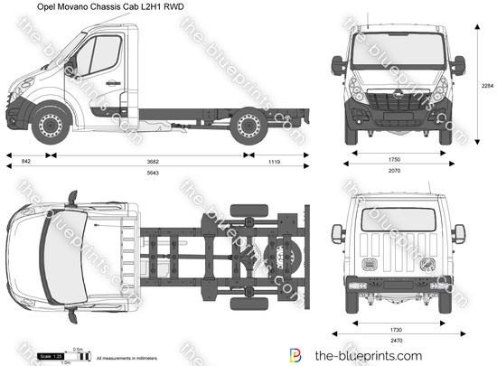 Opel Movano Chassis Cab L2H1 RWD