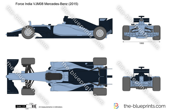 Force India VJM08 Mercedes-Benz Formula 1 F1