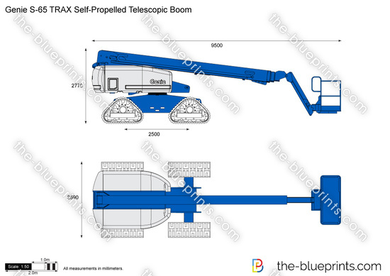 Genie S-65 TRAX Self-Propelled Telescopic Boom