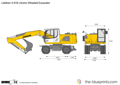 Liebherr A 918 Litronic Wheeled Excavator