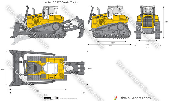 Liebherr PR 776 Crawler Tractor