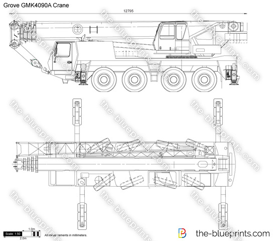 Grove GMK4090A Crane