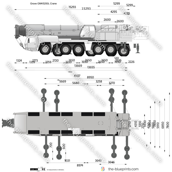 Grove GMK5250L Crane