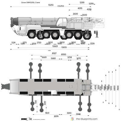 Grove GMK5250L Crane