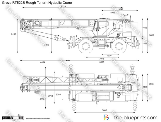 Grove RT522B Rough Terrain Hydaulic Crane