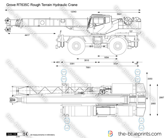 Grove RT635C Rough Terrain Hydraulic Crane
