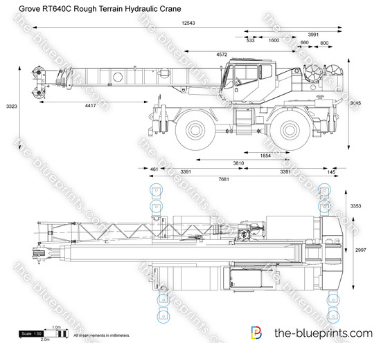 Grove RT640C Rough Terrain Hydraulic Crane