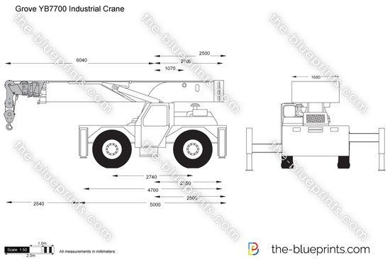 Grove YB7700 Industrial Crane