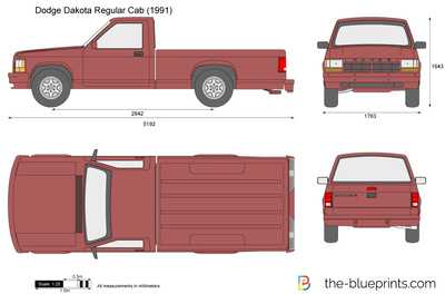 Dodge Dakota Regular Cab (1991)