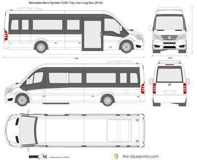 Mercedes-Benz Sprinter CUBY City Line Long Bus (2016)