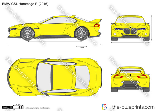 BMW CSL Hommage R