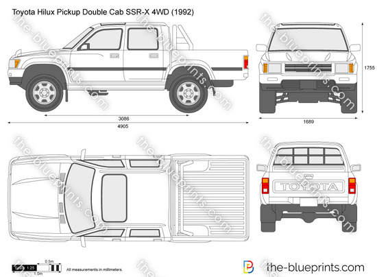 Toyota Hilux Pickup Double Cab SSR-X 4WD