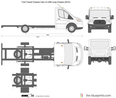 Ford Transit Chassis Cab L4 LWB Long Chassis