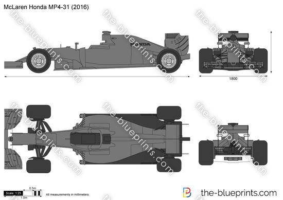 McLaren Honda MP4-31 F1 Formula 1