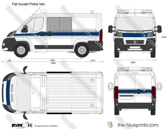 Fiat Ducato Police Van