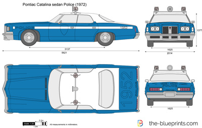 Pontiac Catalina sedan Police (1972)
