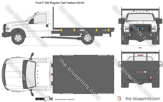 Ford F-350 Regular Cab Flatbed