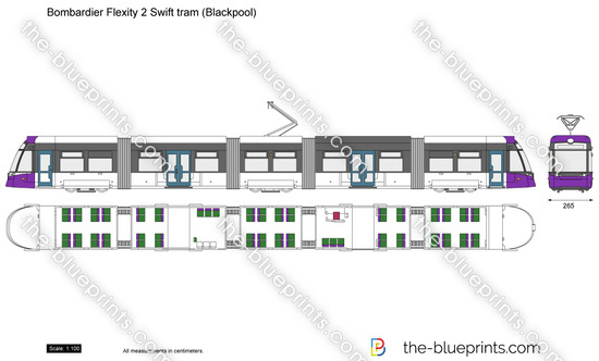 Bombardier Flexity 2 Swift tram (Blackpool)