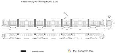 Bombardier Flexity Outlook tram (Cityrunner-2) Linz
